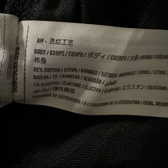 Abercrombie & fitch the dad high rise 32/14r black - Picture 5 of 8